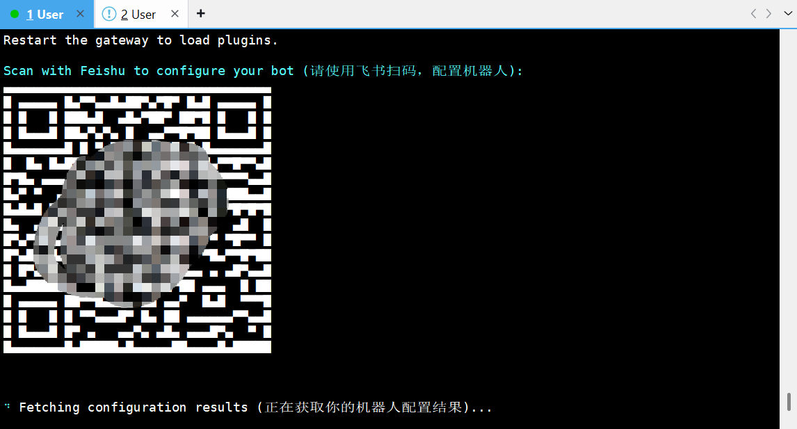 飞书机器人二维码